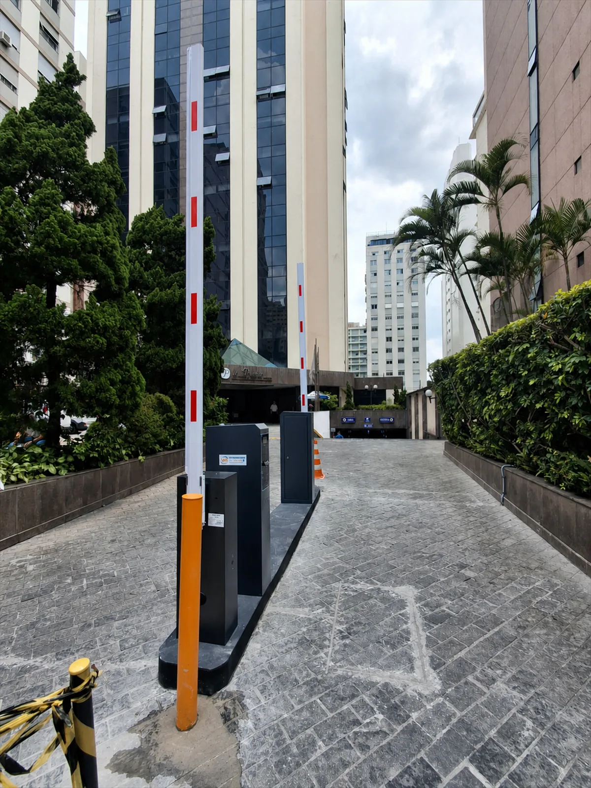 Controle de acesso em operação de hotelaria