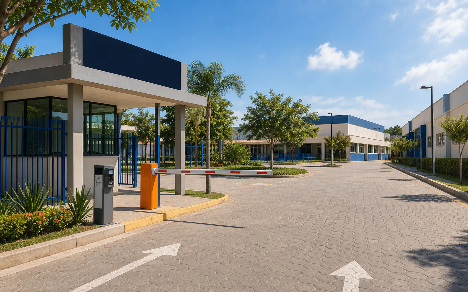 Catraca VJS em escola ou universidade